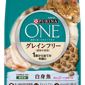 ピュリナワン キャット グレインフリー 穀物不使用 白身魚 1.6kg