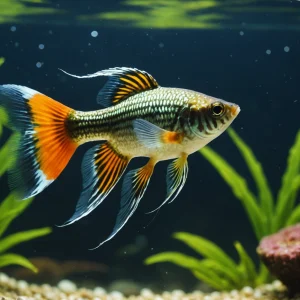 グッピーレッドローズ